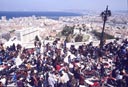 Foule de motards &agrave; Marseille