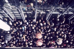 Foule ville - ann&eacute;es 70