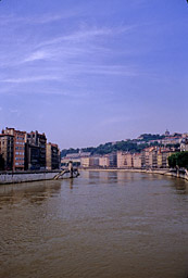 Lyon et la Sa&ocirc;ne