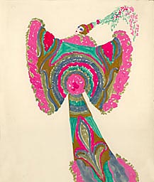 Panache - Costume de sc&egrave;ne de Music-Hall par Jos&eacute; de Zamora