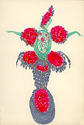 Vert - Costume de sc&egrave;ne de Music-Hall par Jos&eacute; de Zamora 